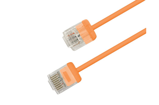 Hyperline Патч-корд U/UTP, категория 6 (100% Fluke Component Tested), 32AWG, LSZH, 1 м, оранжевый