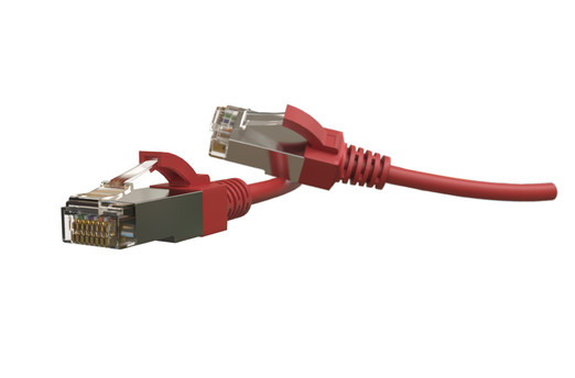 Hyperline PC-LPT-SFTP-RJ45-RJ45-C6-2M-LSZH-RD Патч-корд S/FTP, экранированный, категория 6 (100% Fluke Component Tested), 28AWG, LSZH, 2 м, красный