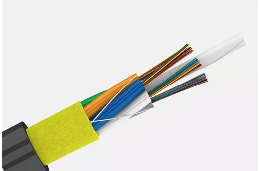 Легкий подвесной самонесущий (кабель ДОТа) до 96(6x16) волокон, МДРН 7 кН