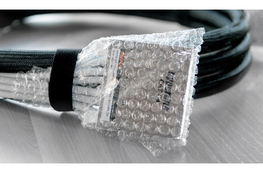 Hyperline Претерминированная медная кабельная сборка с кассетами на обоих концах, категория 6A, экранированная, LSZH, 8 м, цвет серый