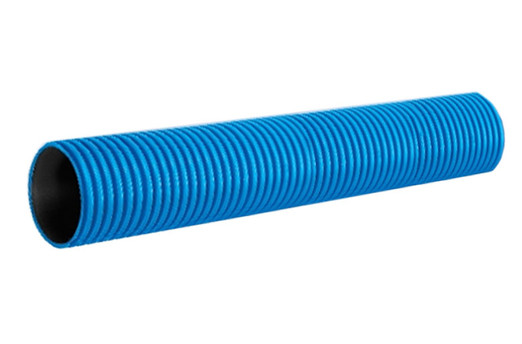 Труба гибкая тип 450 синяя d=90мм (20м, муфта)